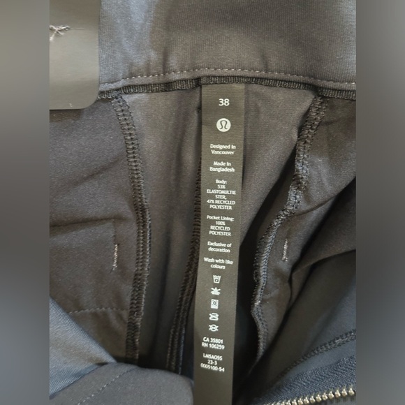 Lululemon ABC Classic-Fit Mens Trouser
32"L *Warpstreme - Picture 4 of 9